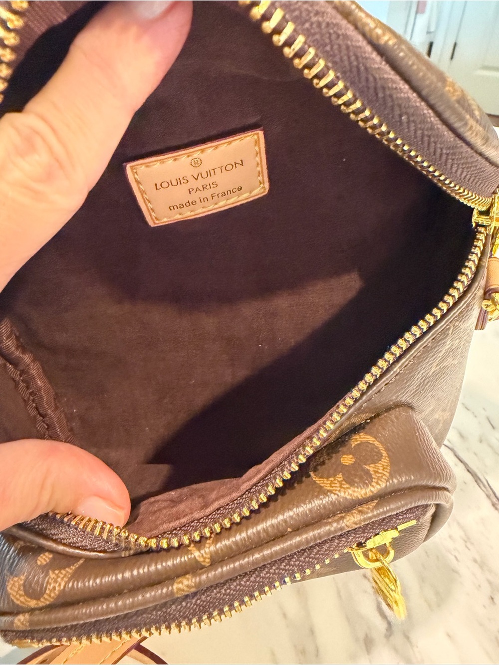 Gorchic Brown Crossbody with Strap - Picture 2 of 5